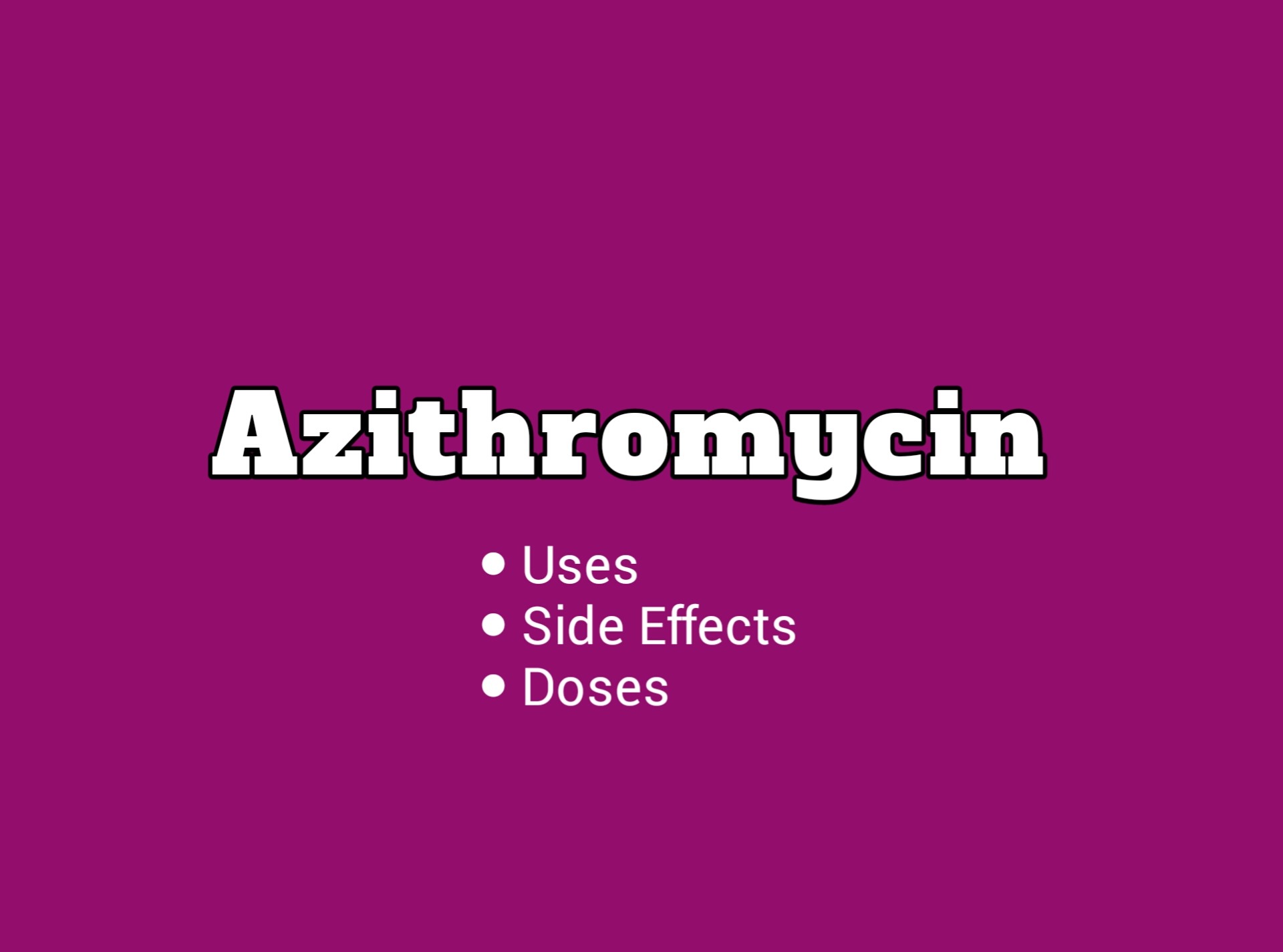 Azithromycin