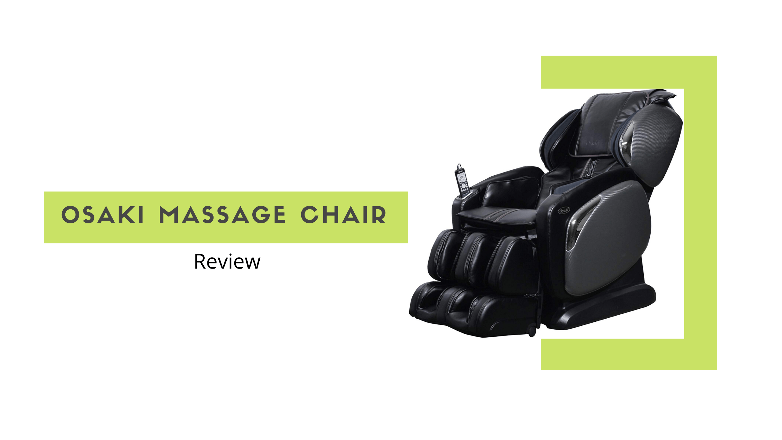 Osaki Os 4000cs Massage Chair My Hobby