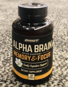 Onnit alpha brain review 